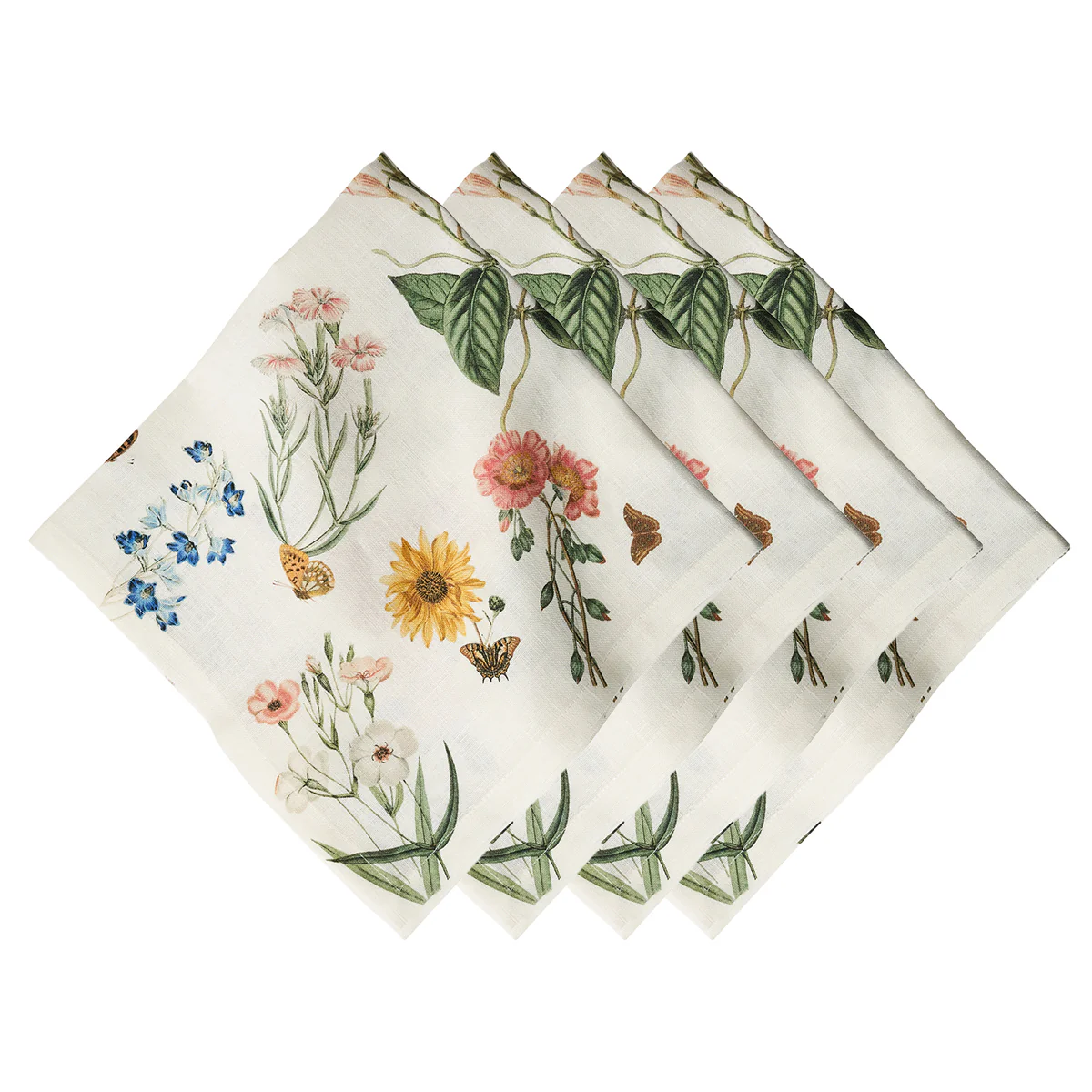 Floral Garden Napkin Set/4 - Multi