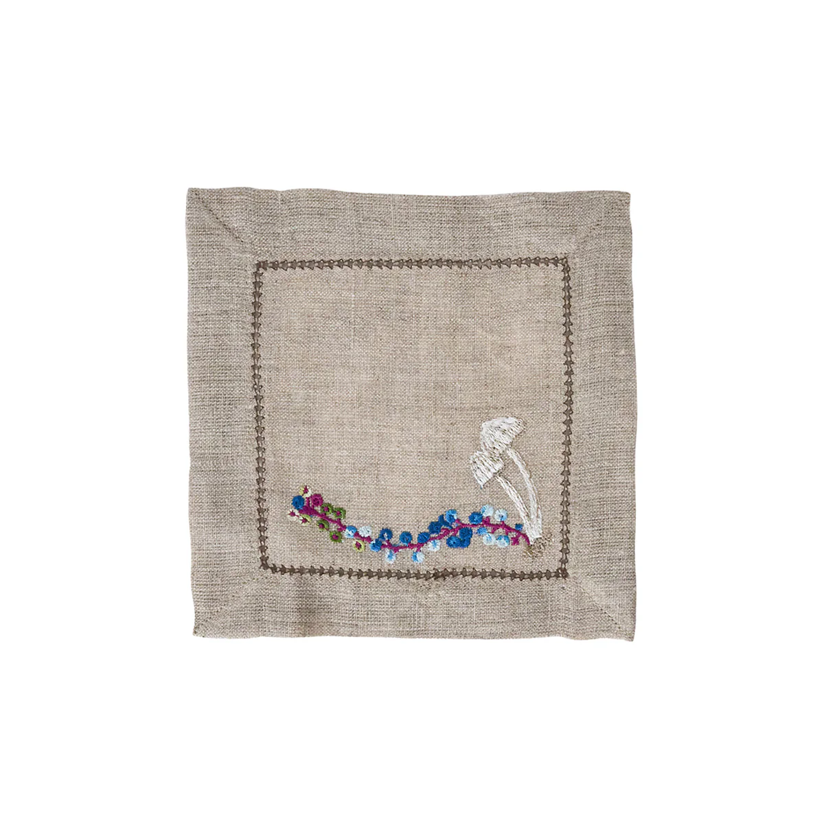 Forest Walk Cocktail Napkin Assorted Set/4 - Multi - Image 7
