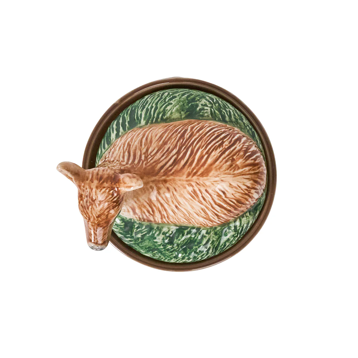 Forest Walk Deer Bowl with Lid - Multi - Image 4
