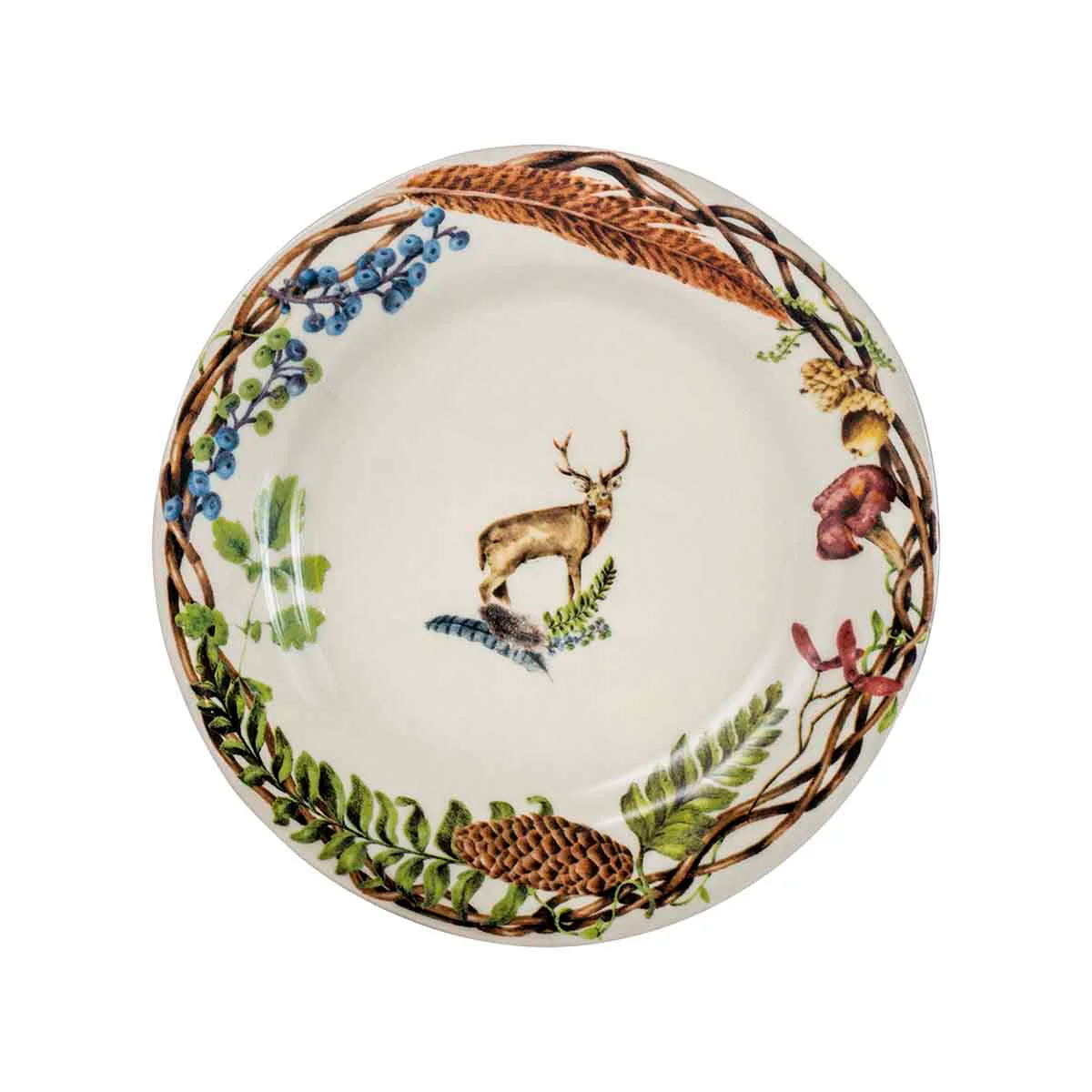 Forest Walk Dessert/Salad Plate Assorted Set/4 - Image 10