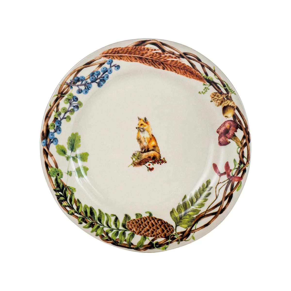 Forest Walk Dessert/Salad Plate Assorted Set/4 - Image 9