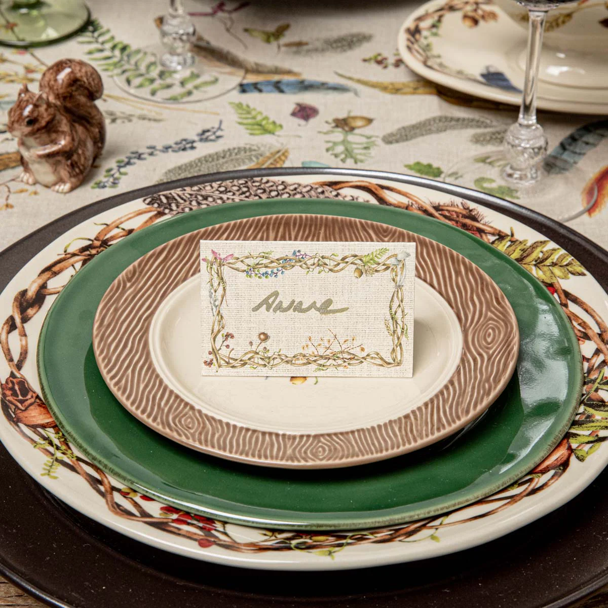 Forest Walk Place Card Set/12 - Image 3