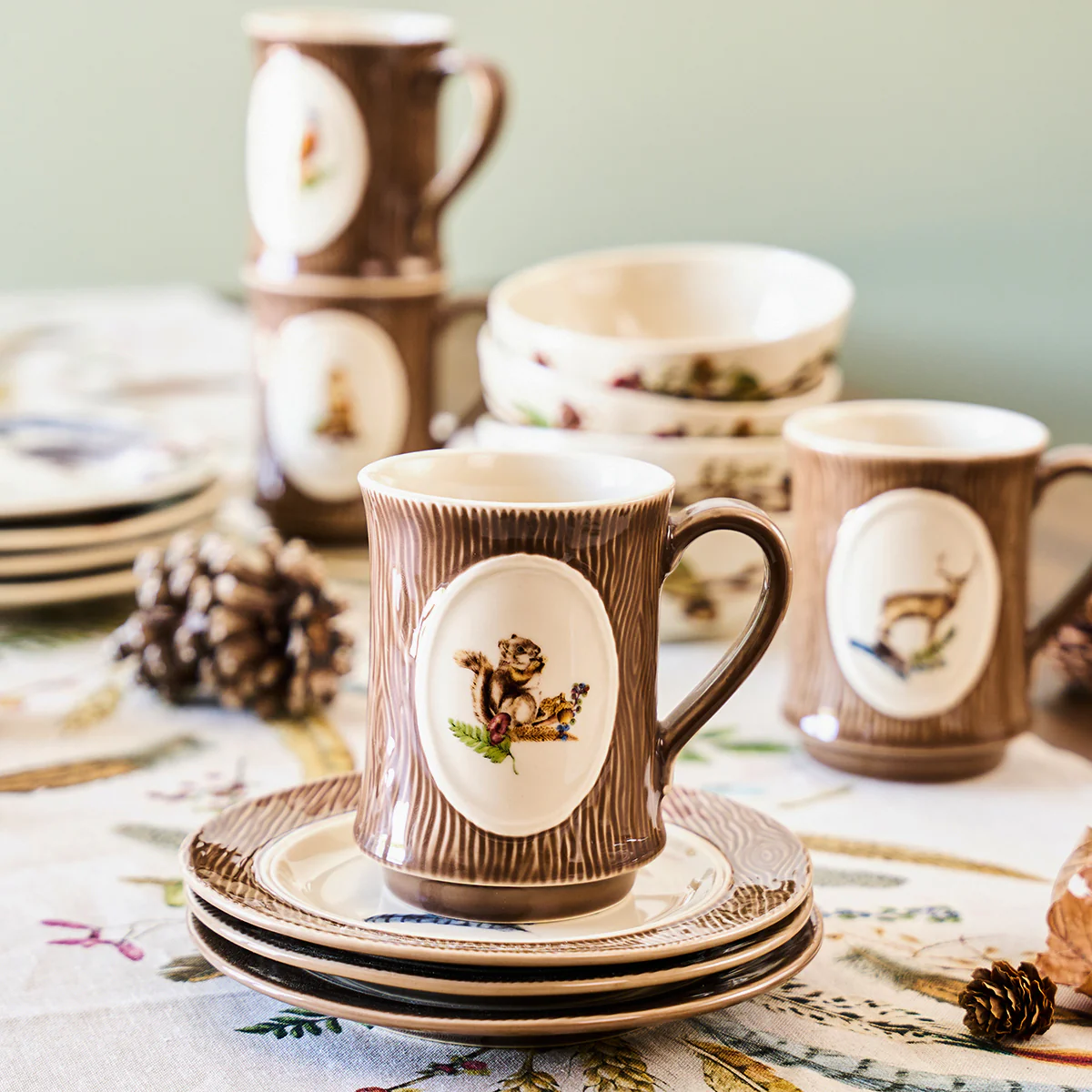 Forest Walk Squirrel Mug - Image 4