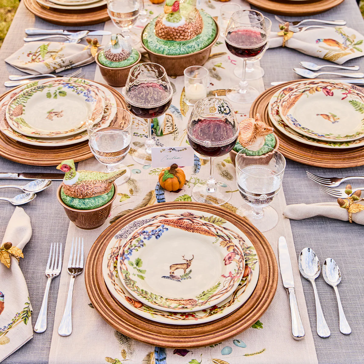Forest Walk Stag Dessert/Salad Plate - Image 3