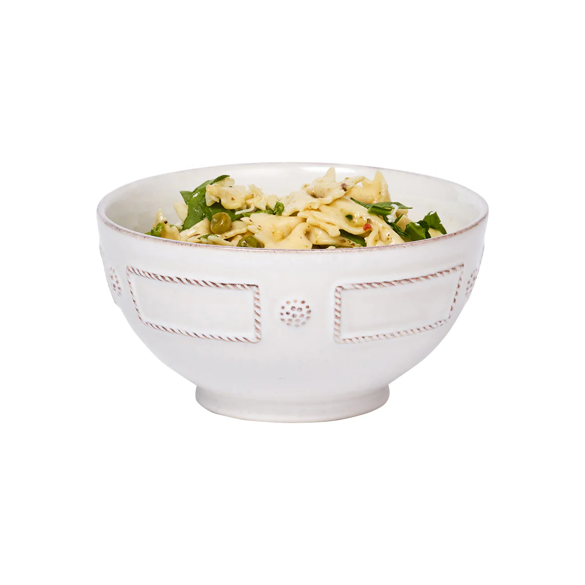 Berry & Thread French Panel Cereal/Ice Cream Bowl - Whitewash - Image 2