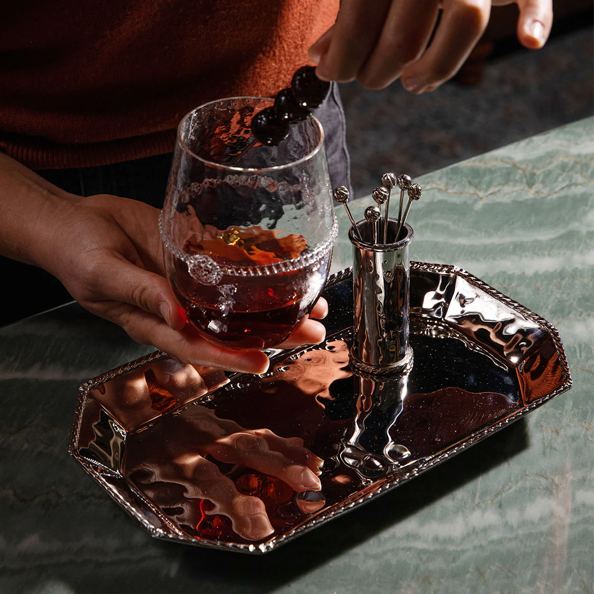 Graham 11" Octagonal Tray - Image 2