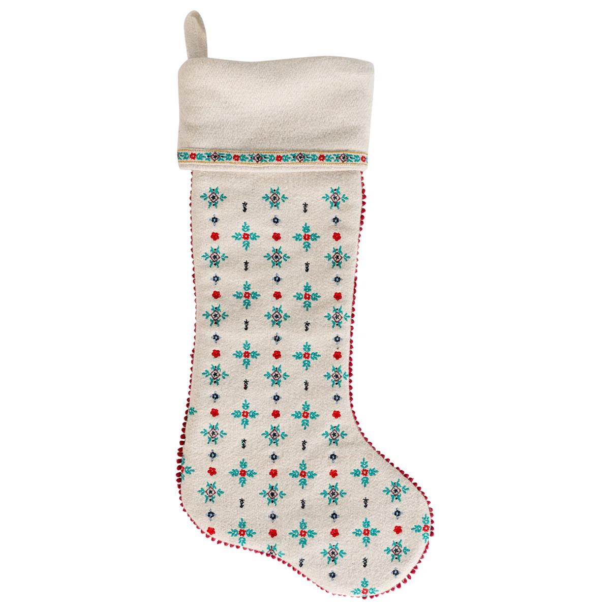 Heidi Embroidered Stocking
