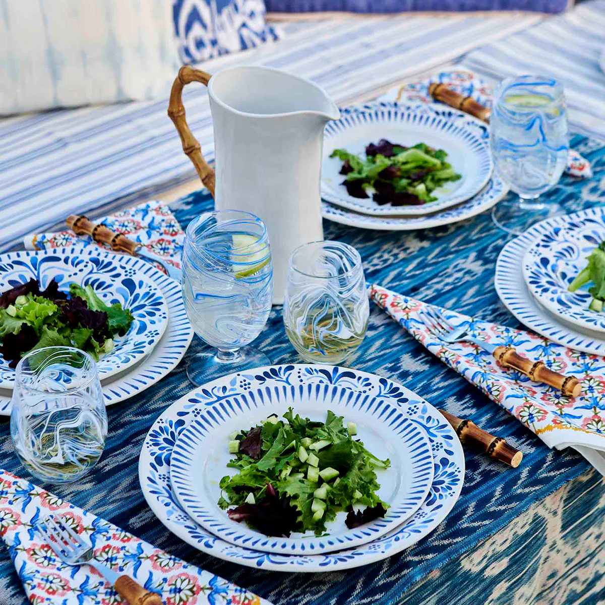 Iberian Dinner Plate - Indigo - Image 4