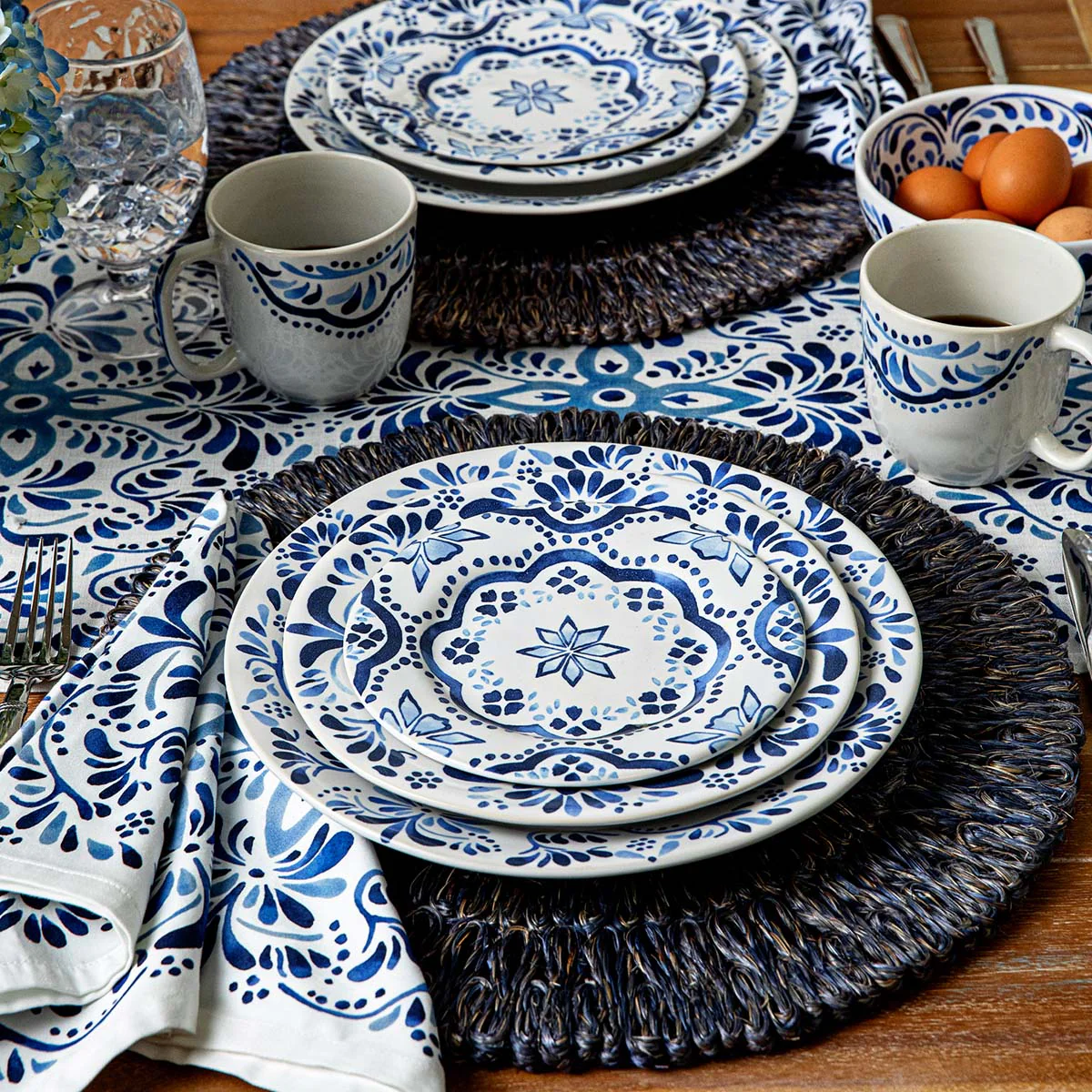 Iberian Cereal/Ice Cream Bowl - Indigo - Image 5