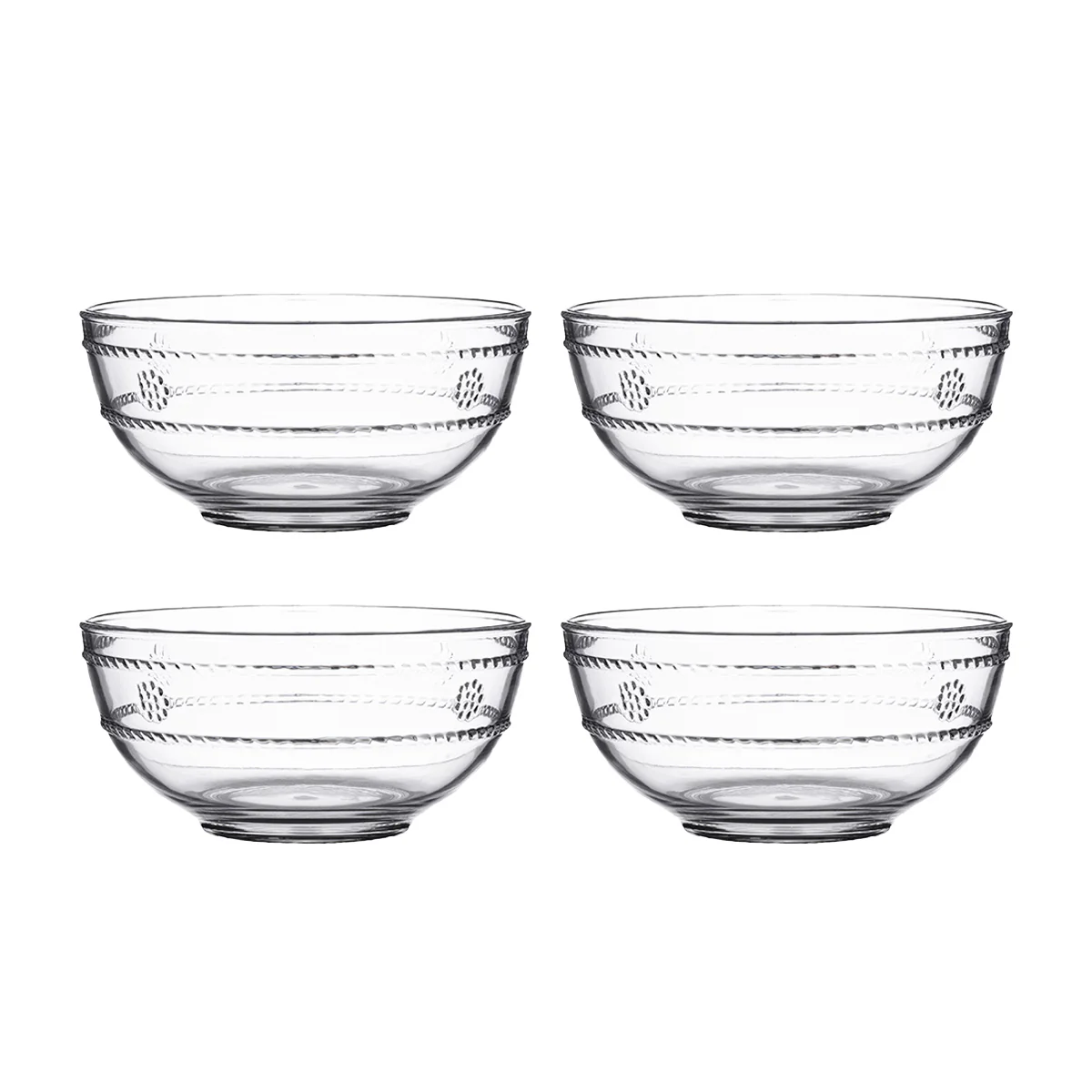Isabella Acrylic Berry Bowl Set/4