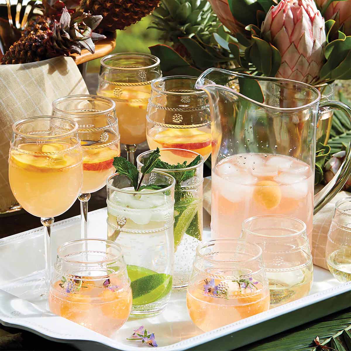Isabella Acrylic Goblet Set/4 - Image 7