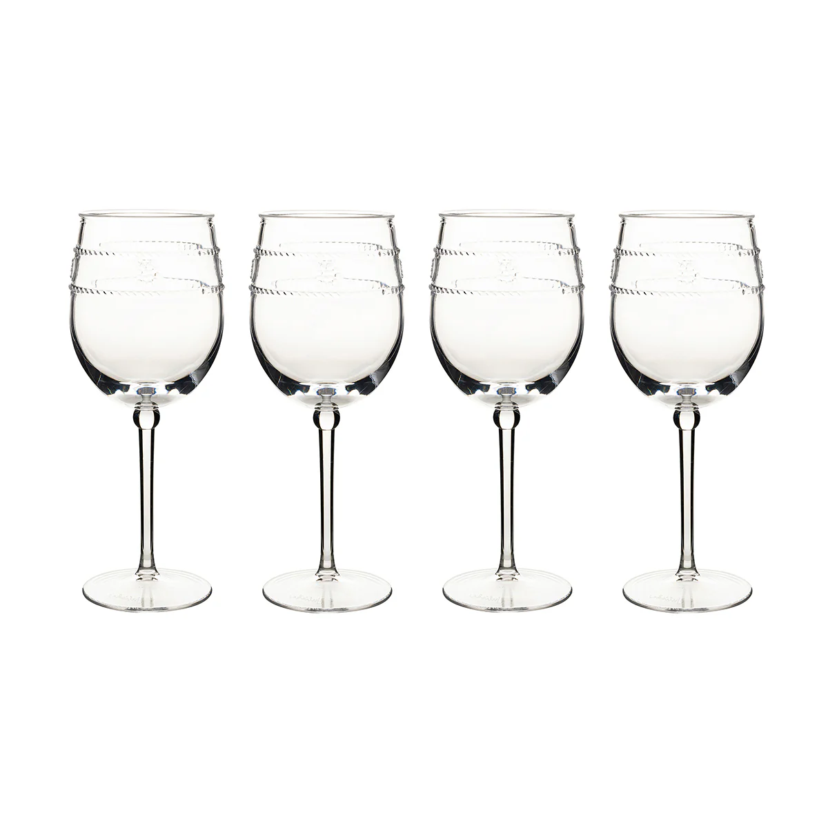 Isabella Acrylic Wine GlassSet/4