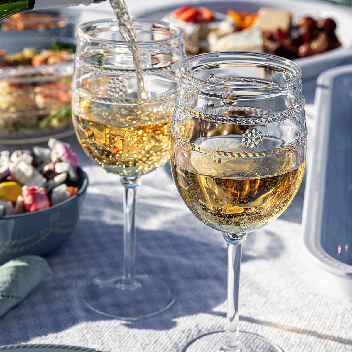 Isabella Acrylic Wine GlassSet/4 - Image 4