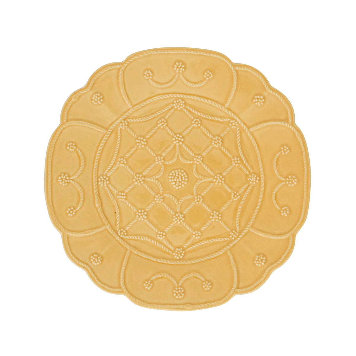 Jardins du Monde Dessert/Salad Plate Assorted Set /4 - Daffodil - Image 10