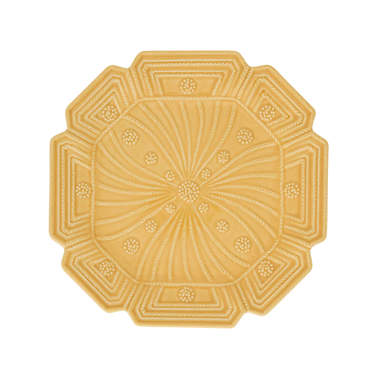 Jardins du Monde Dessert/Salad Plate Assorted Set /4 - Daffodil - Image 9