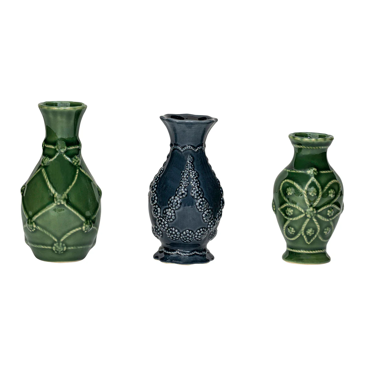 Jardins du Monde Mini Vase Trio Set/3pc - Image 2