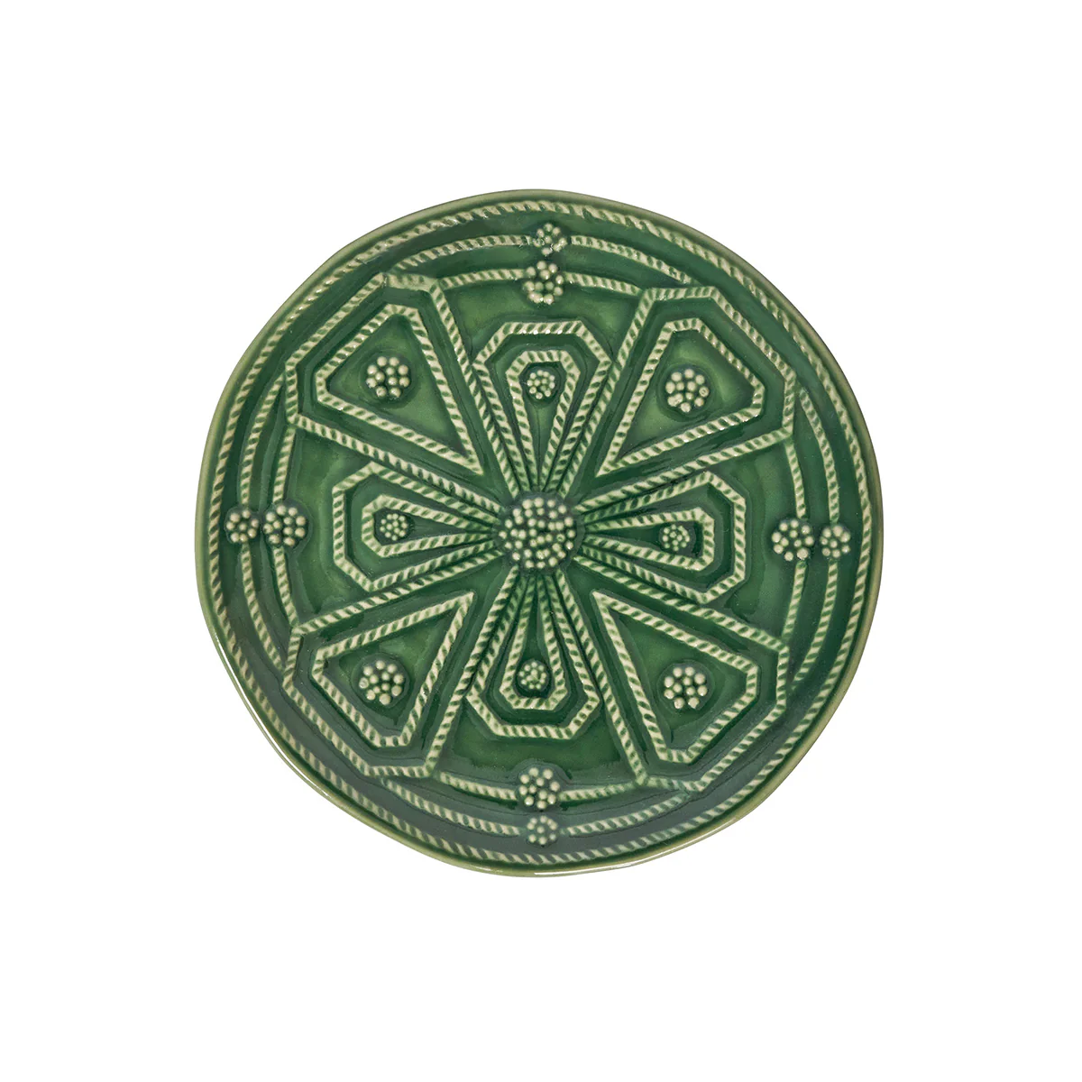 Jardins du Monde Side/Cocktail Plate Assorted Set/4 - Basil - Image 7