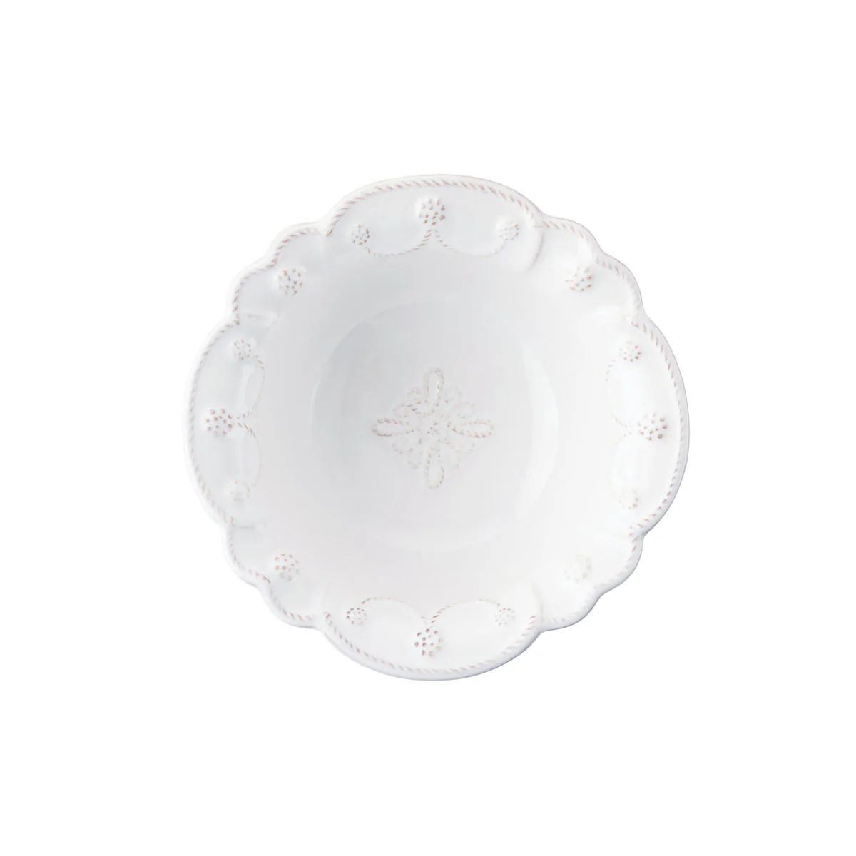Jardins du Monde Cereal/Ice Cream Bowl - Whitewash - Image 3