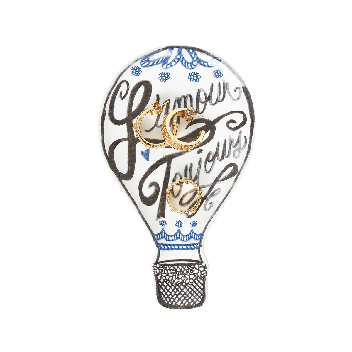 L'Amour Toujours 6" Hot Air Balloon Tray - Image 2
