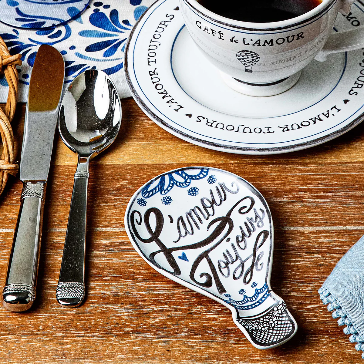 L'Amour Toujours 6" Hot Air Balloon Tray - Image 3
