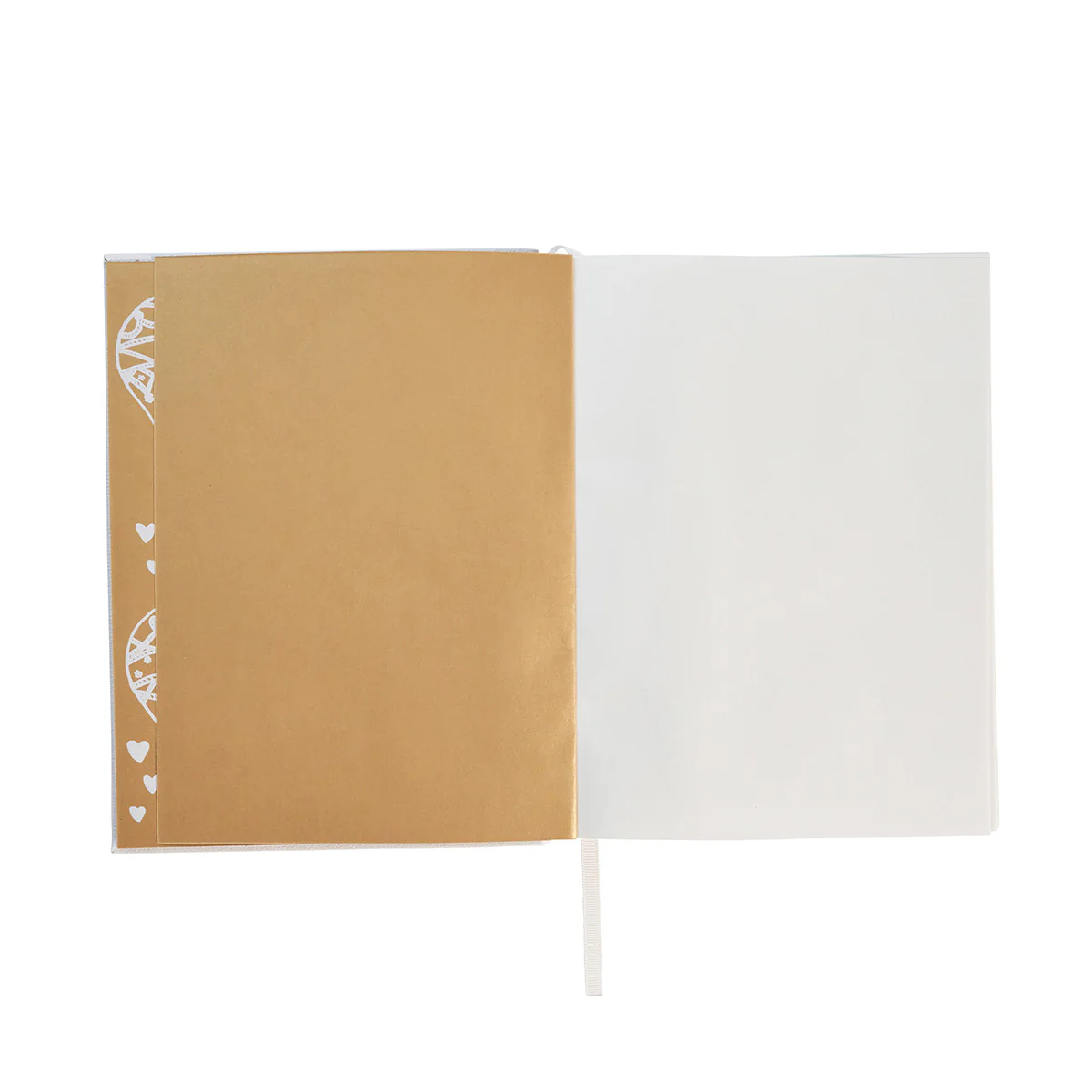 L'Amour Toujours Embossed Journal - Gold - Image 3