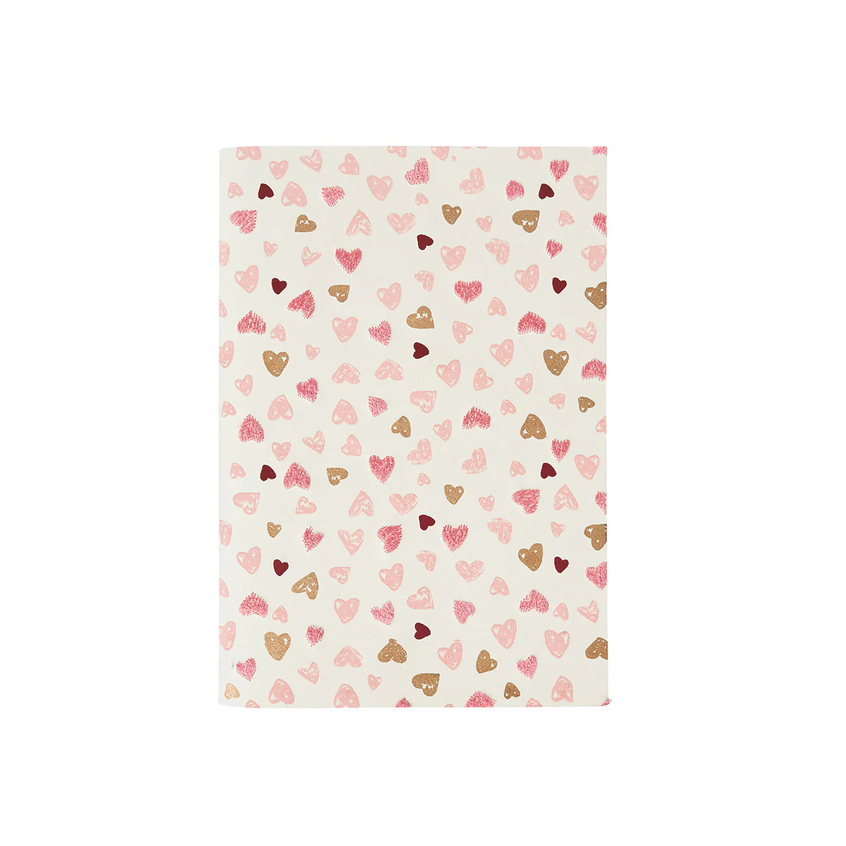 Love You More 7" x 10" Paper Journal - Pink