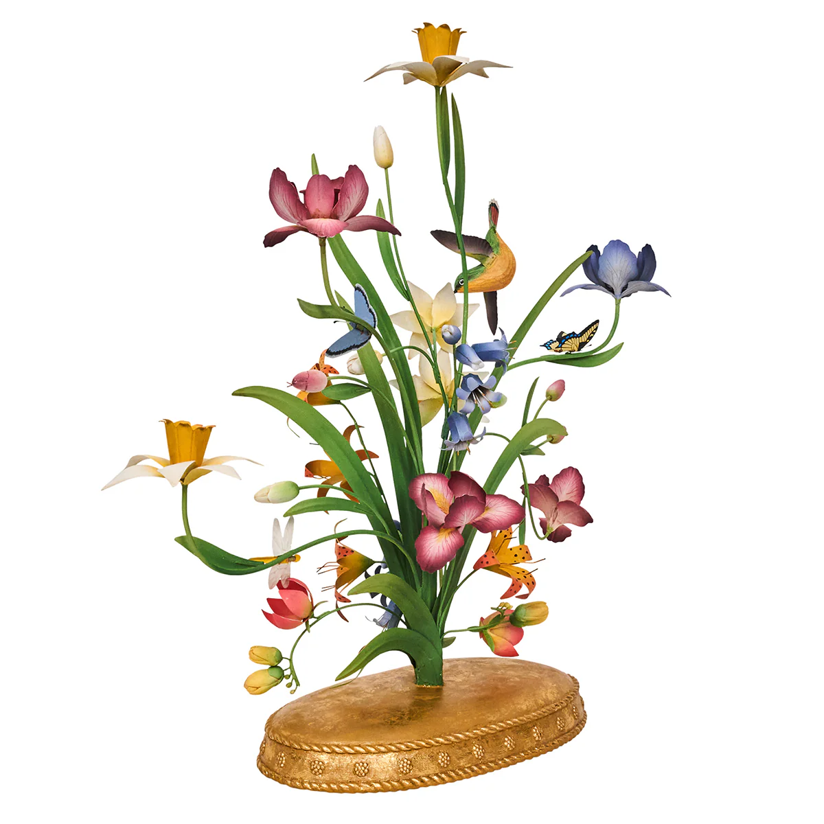 Meadow Walk 25" Bouquet Centerpiece Candelabra - Multi - Image 3