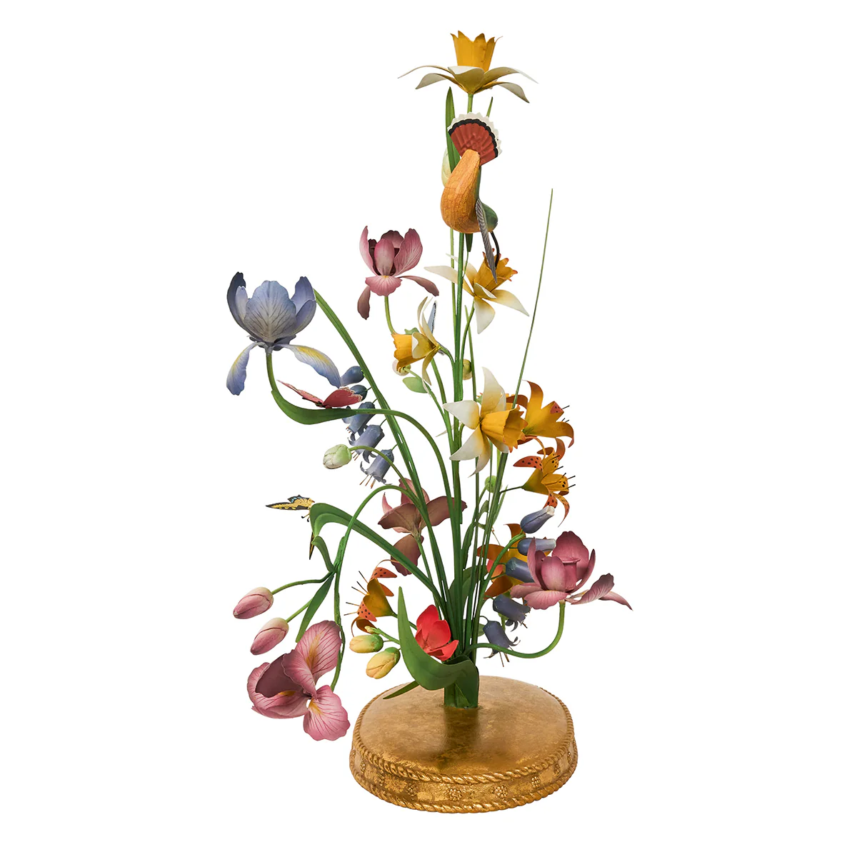 Meadow Walk 25" Bouquet Centerpiece Candelabra - Multi - Image 4