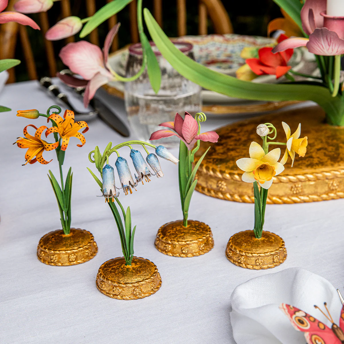 Meadow Walk Daffodil Place Card Holder - Yellow - Image 7