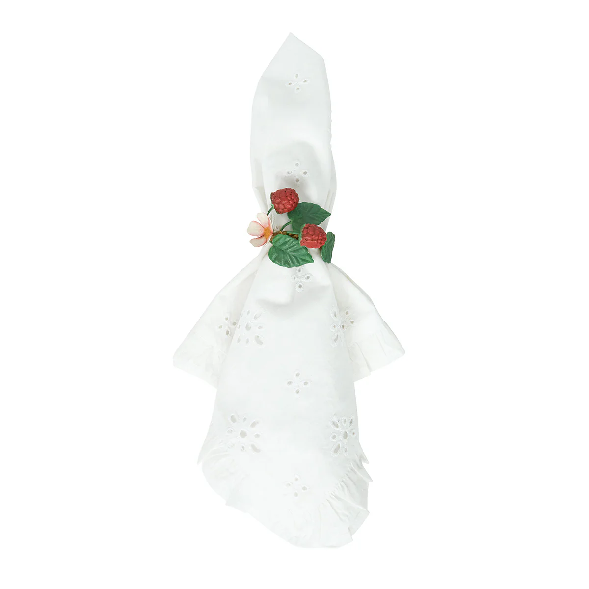 Meadow Walk Floral Napkin Ring Assorted Set/4 - Multi - Image 4