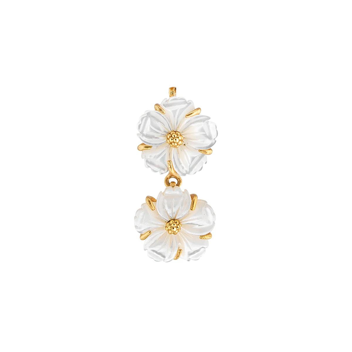 Mermaid Garden Petite Riviere Convertible Necklace, 16" - MOP - Image 5