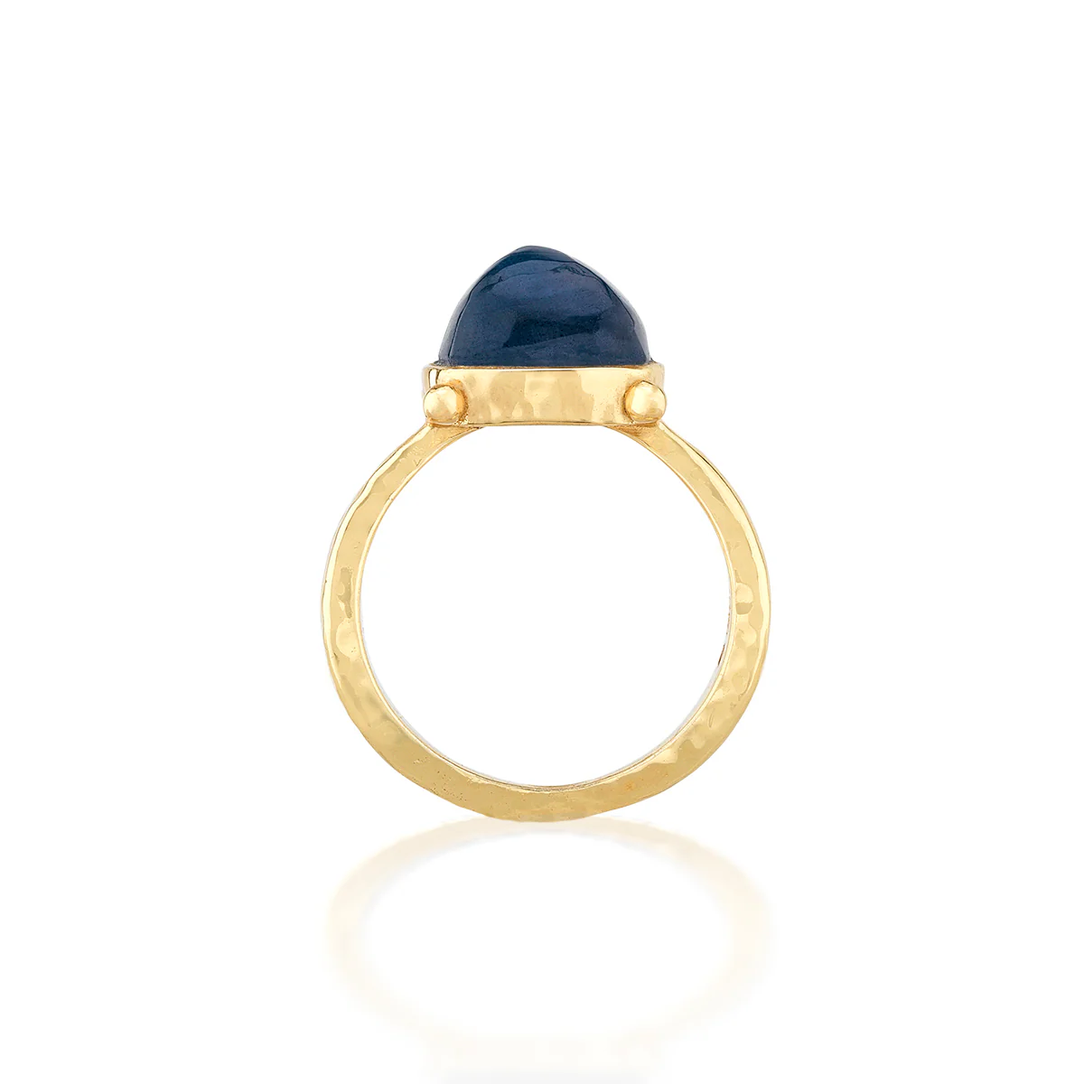 Mystic Eye Gem Ring- Blue Labradorite - Image 3