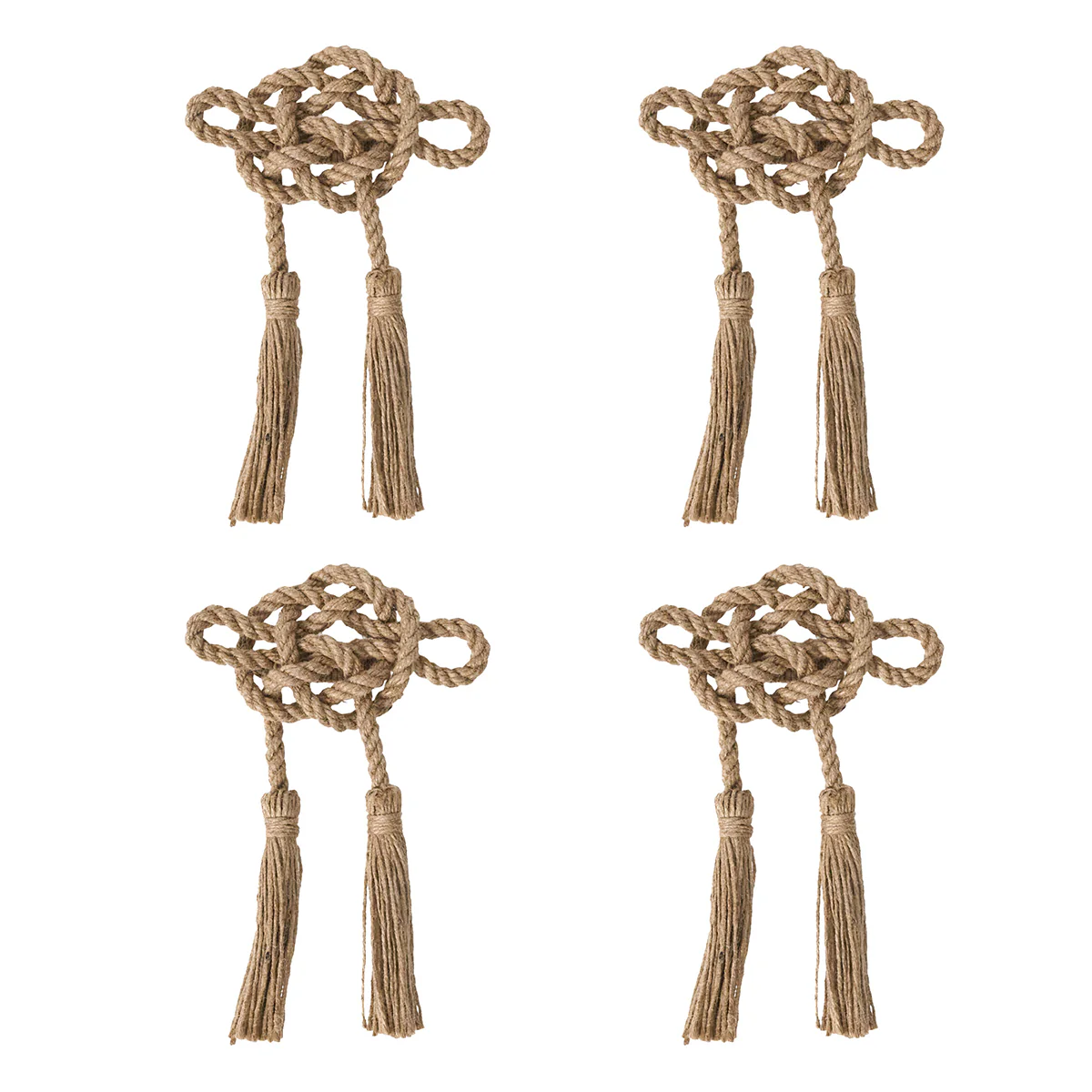 Mystic Knot Napkin Ring Set/4