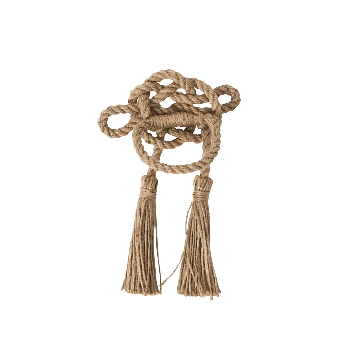 Mystic Knot Napkin Ring Set/4 - Taupe - Image 4