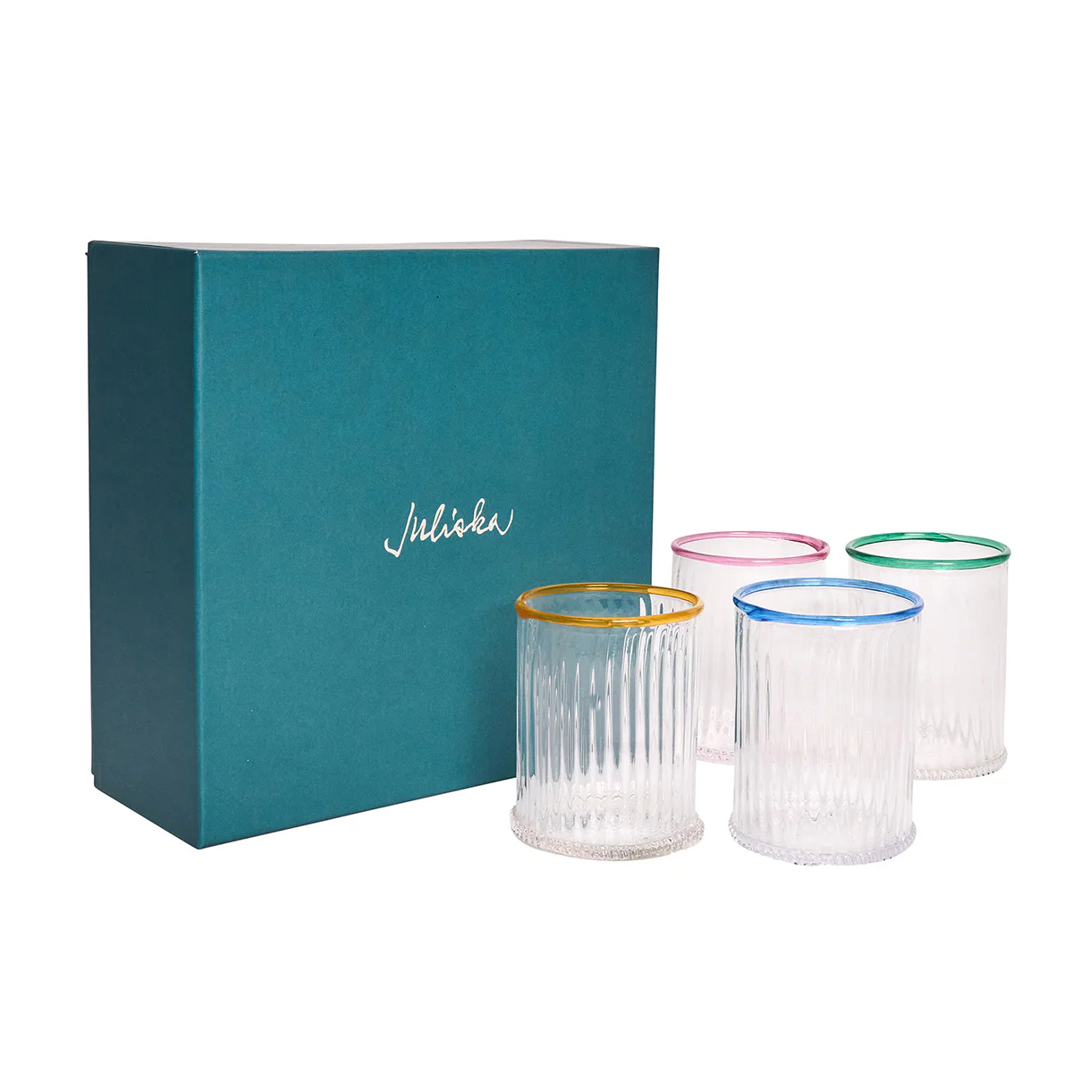 Nell Double Old Fashioned Assorted Set/4 - Multi - Image 2