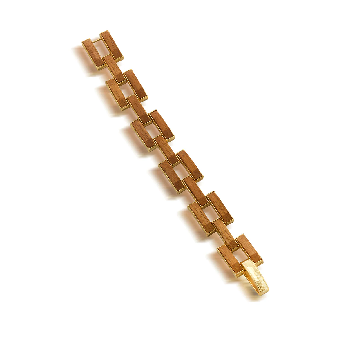 Pathway Link Bracelet, 7.5" - Teak - Image 3
