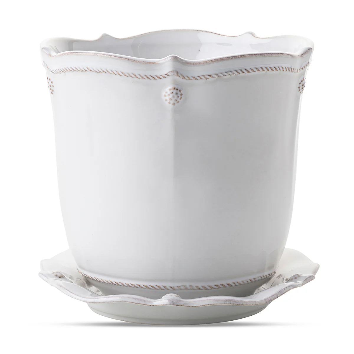 Berry & Thread 7" Planter - Whitewash
