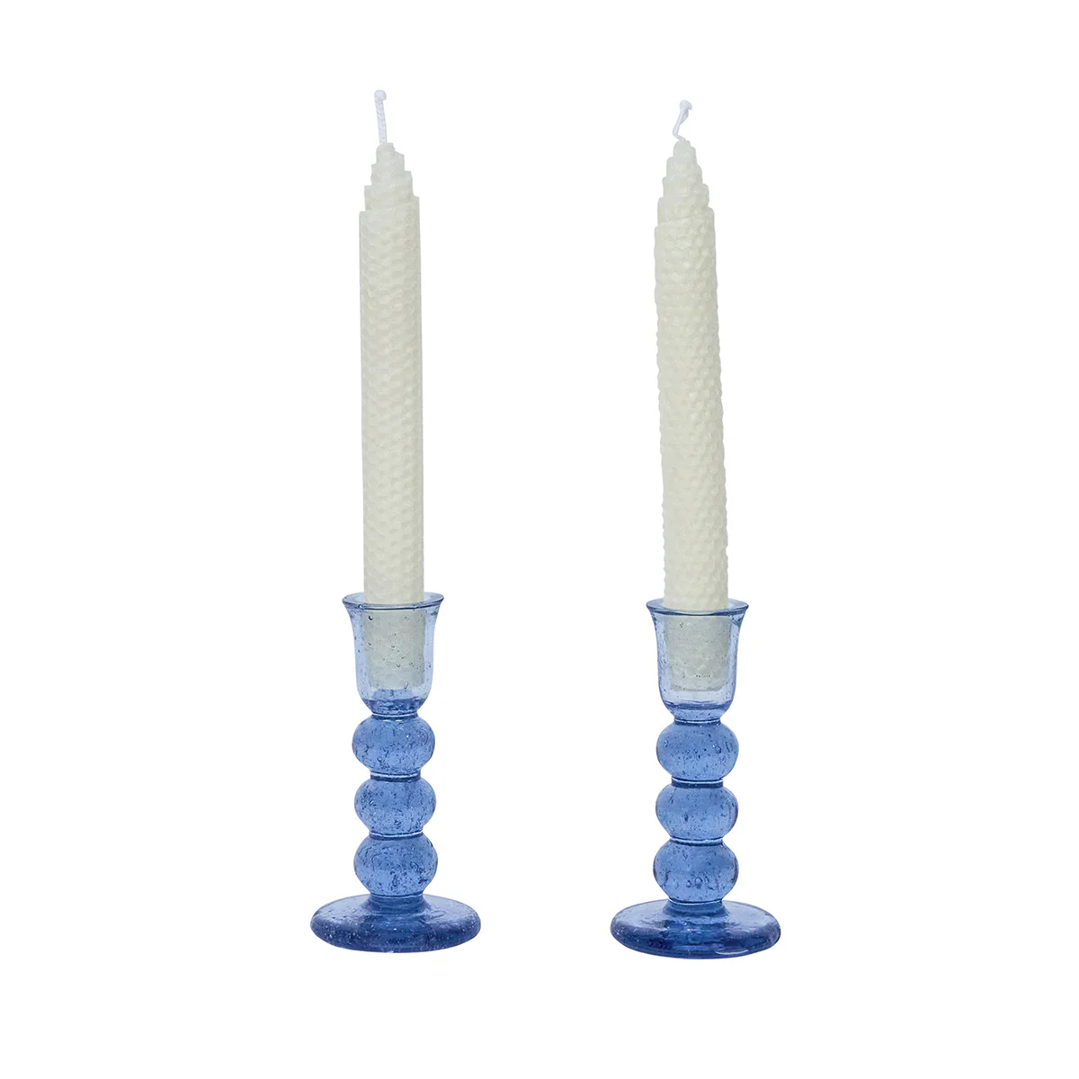 Provence 5" Candlestick Set/2 - Chambray - Image 3