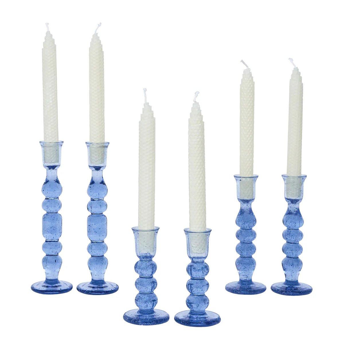 Provence 5" Candlestick Set/2 - Chambray - Image 4