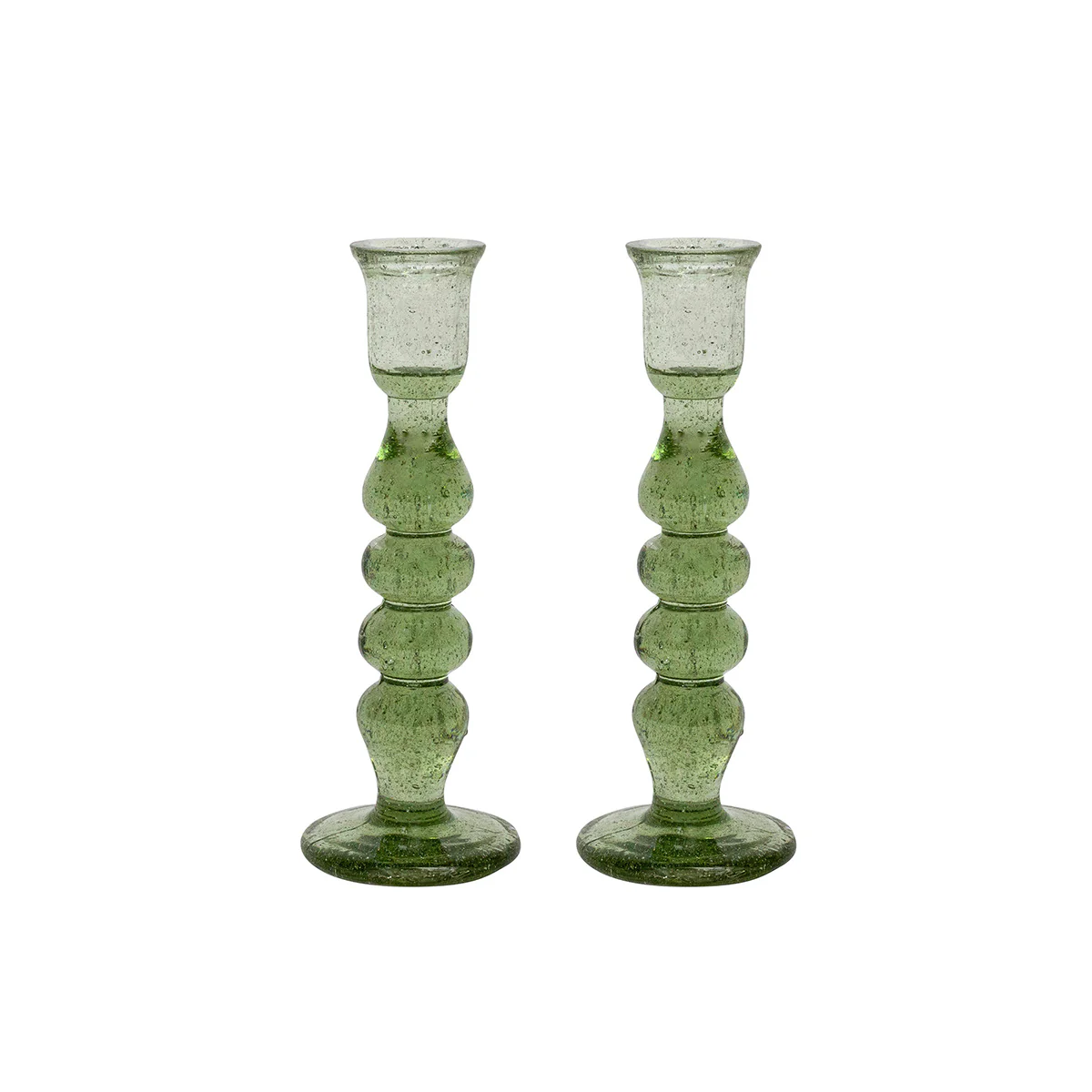Provence 7" Candlestick Set/2 - Basil