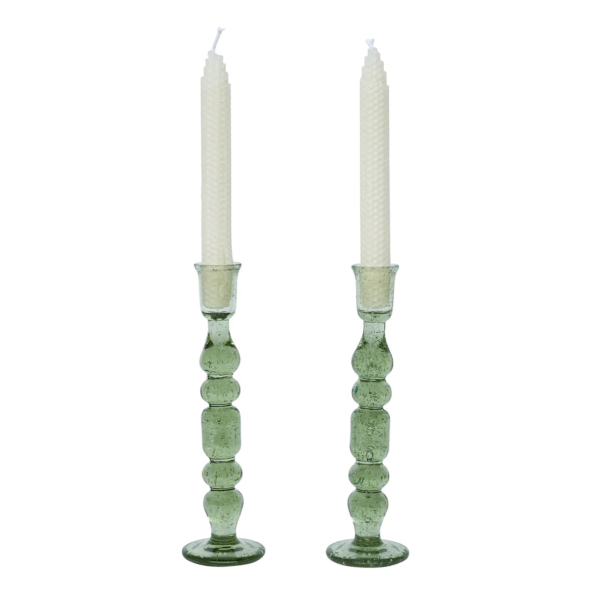 Provence 9" Candlestick Set/2 - Basil - Image 3