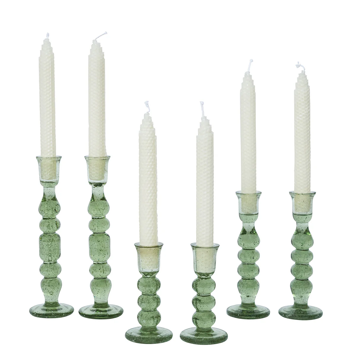Provence 9" Candlestick Set/2 - Basil - Image 4