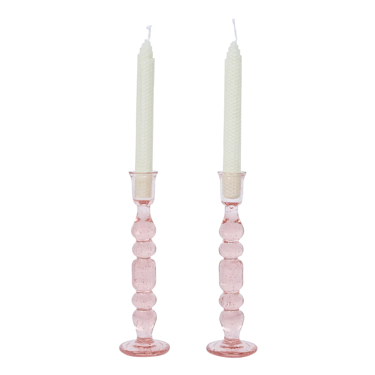Provence 9" Candlestick Set/2 - Blush - Image 3