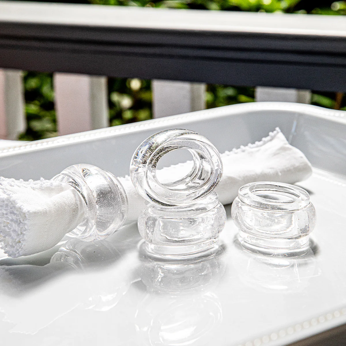Provence Napkin Ring Set/4 - Image 5