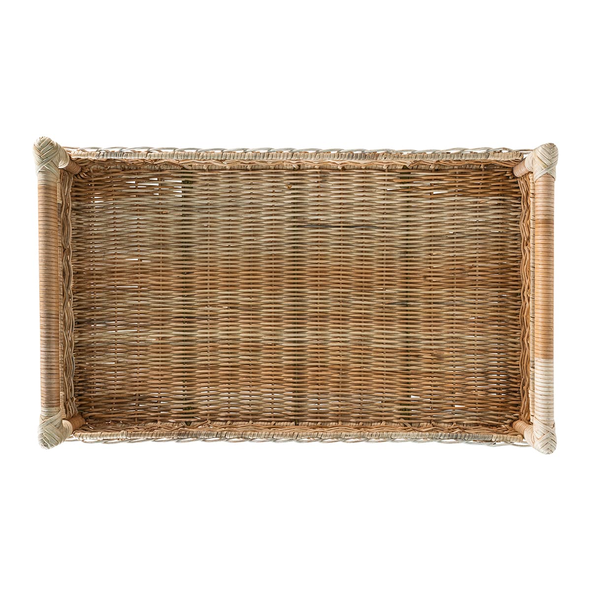 Provence Rattan Bar Cart - Whitewash - Image 5