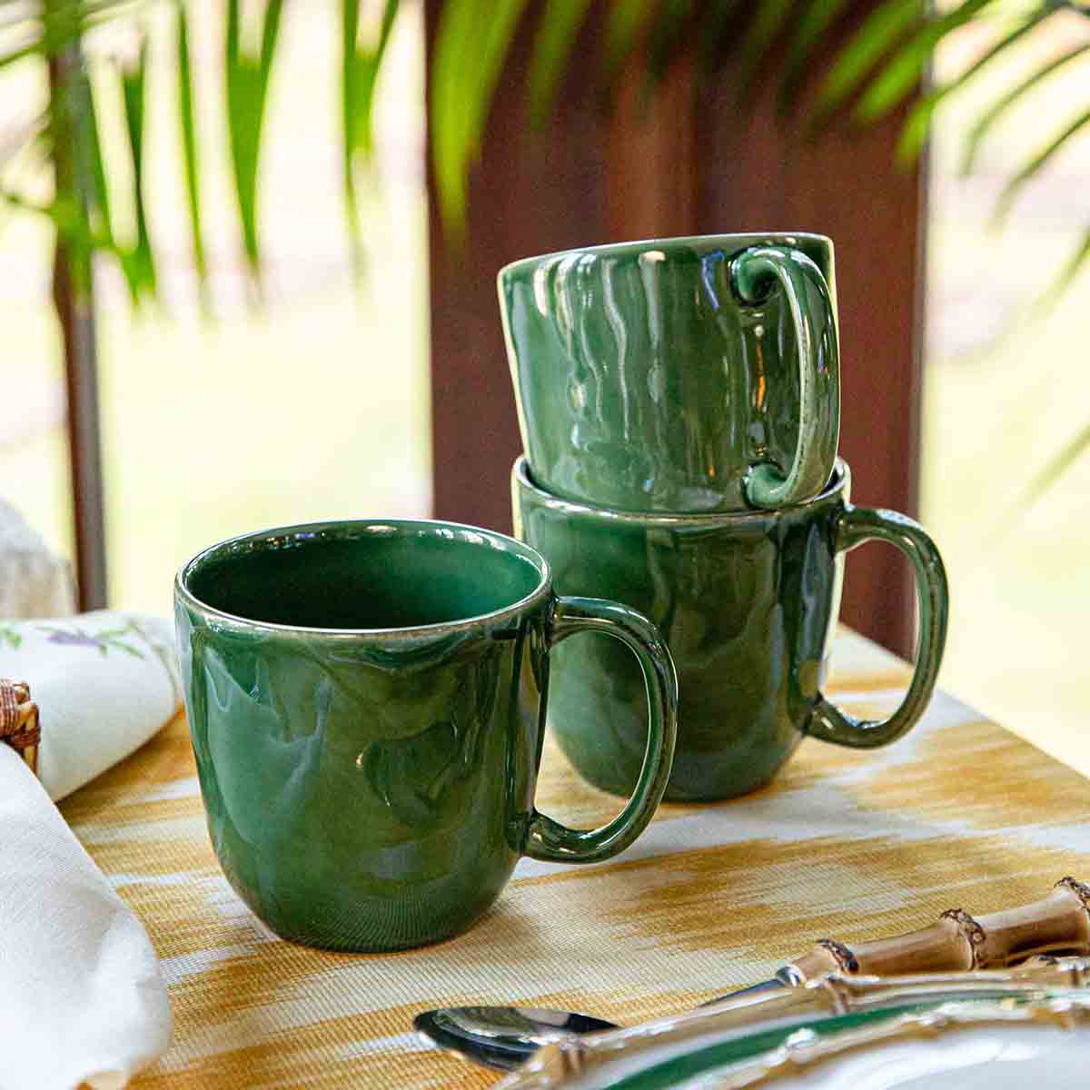 Puro 16pc Place Setting - Basil - Image 3