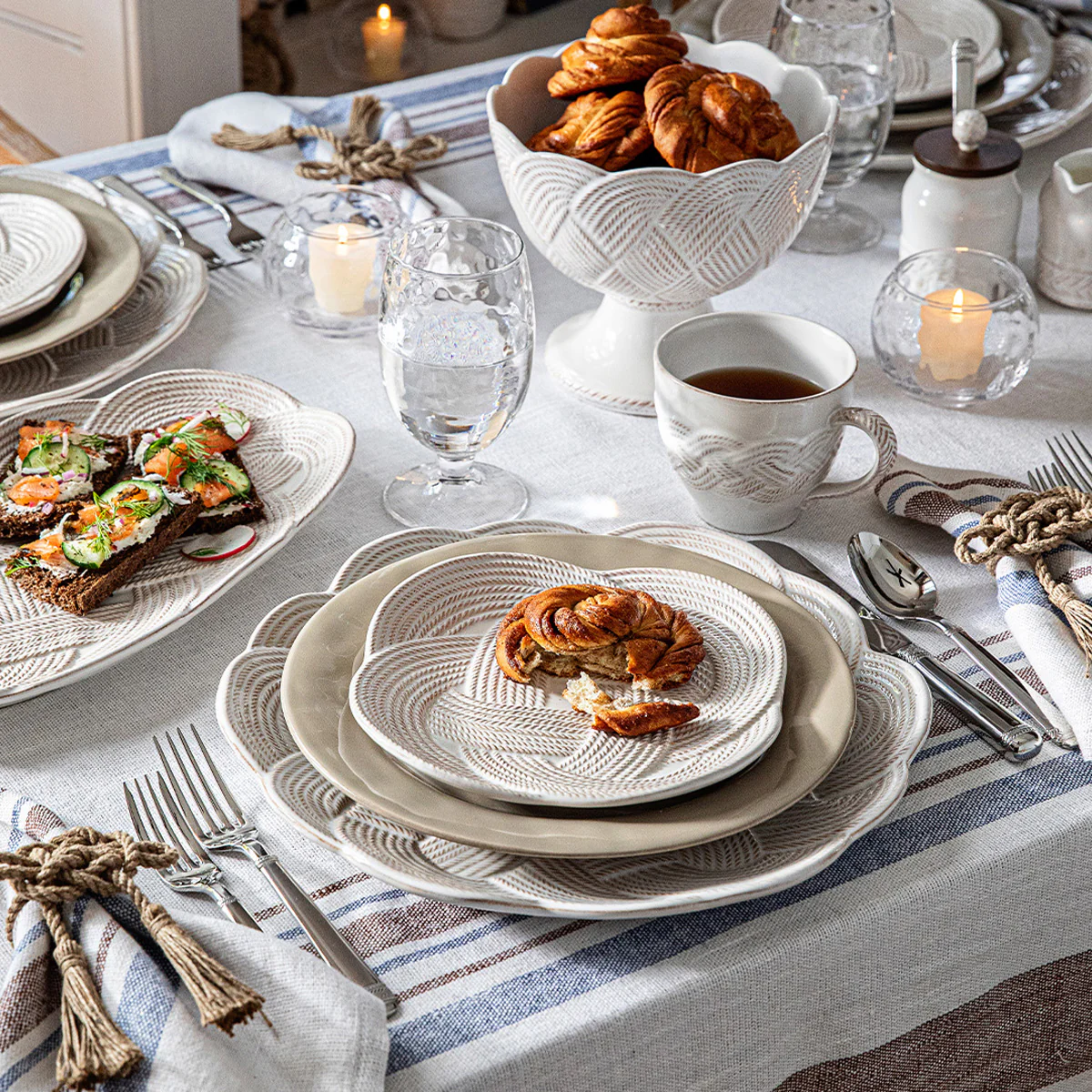 Puro Dinner Plate - Taupe - Image 5