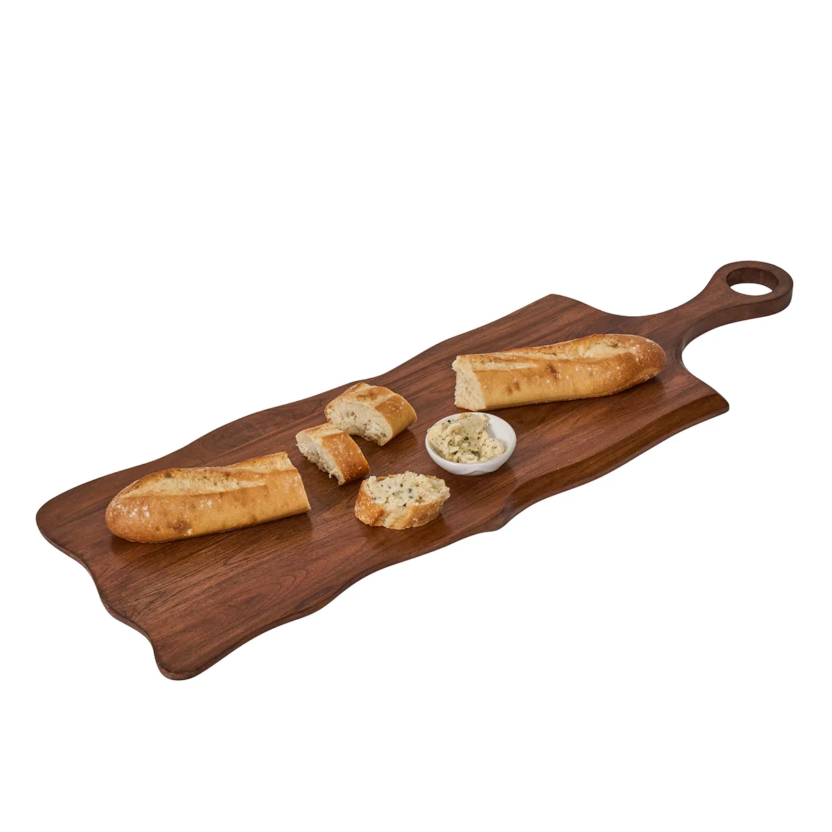 Puro Long Serving Board - Teak - Image 2