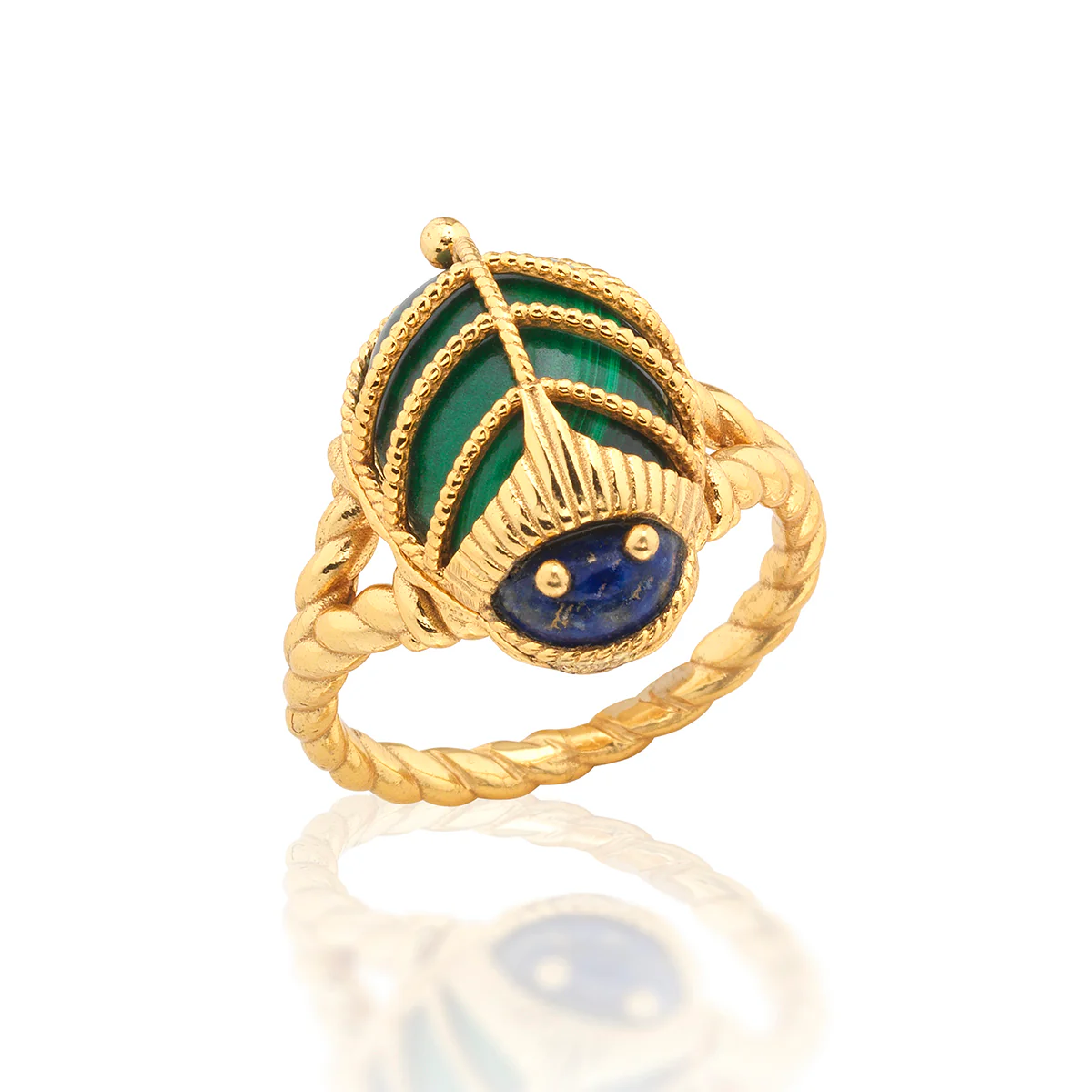Scarab Petite Ring - Image 2