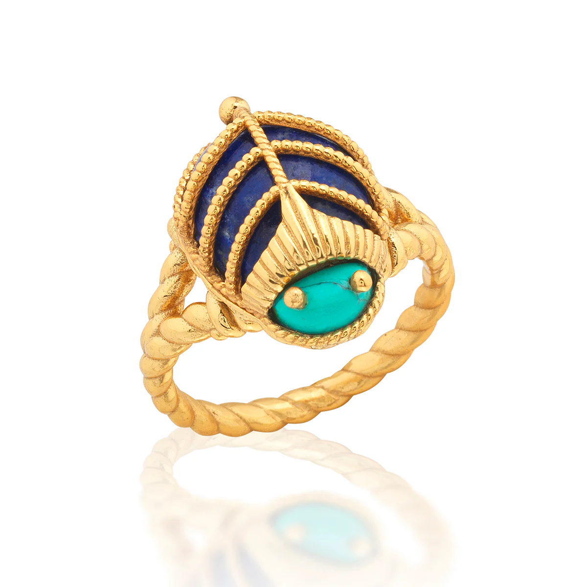 Scarab Petite Ring - Image 4